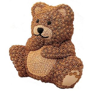 Picture of STAND-UP CUDDLY BEAR CAKE