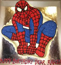 Picture of SpiderMan New Cake