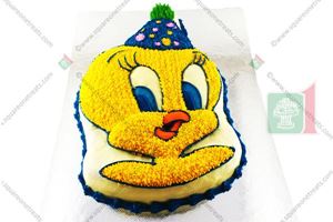 Picture of Tweety Face Cake