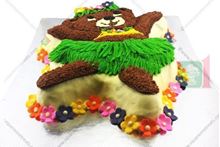 Picture of Ballerina Bear Eggless Vanilla Cake  