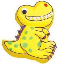Picture of Dinosaur Eggless Chocolate Cake 