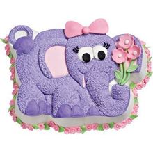 Picture of Elephant Eggless Chocolate Cake 