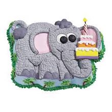 Picture of Elephant Eggless Vanilla Cake 
