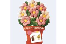 Picture of Flower Pot Eggless Chocolate Cake