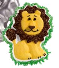 Picture of Friendly Lion Eggless Vanilla Cake