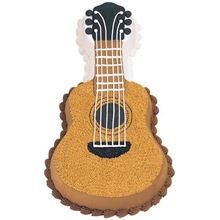 Picture of Guitar Eggless Vanilla Cake