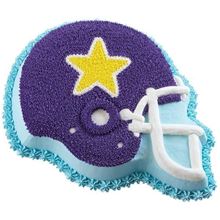 Picture of Helmet Eggless Vanilla Cake