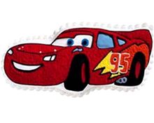 Picture of Lightning Mcqueen Eggless Chocolate Cake 