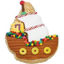 Picture of Pirate Ship Caramel Cake 