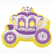 Picture of Princess Carriage Eggless Vanilla Cake 