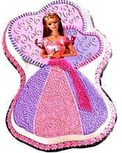 Picture of Barbie Eggless Chocolate Cake 