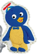 Picture of The Backyardigans Eggless Vanilla Cake 