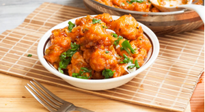 Picture of Fried Rice Veg Gobi Manchurian